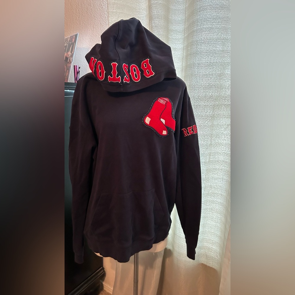 Pro Standard Men's MLB Boston Red Sox Chenille Pullover Hoodie 3XL
